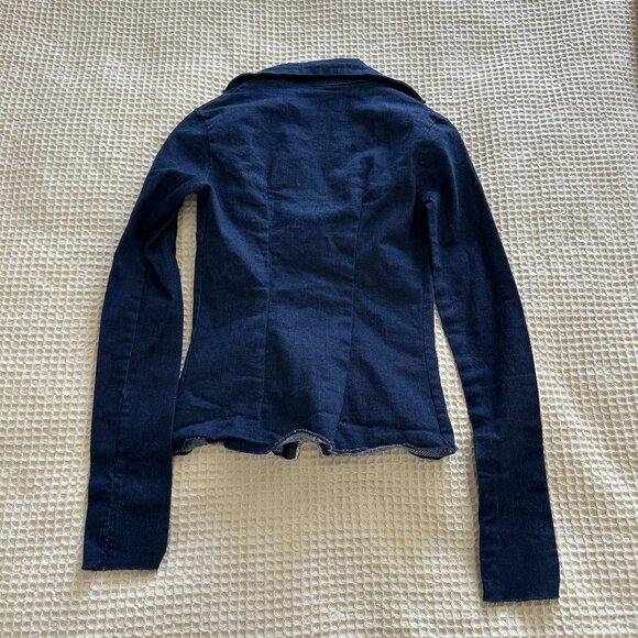 EB denim zip up top - Picture 5 of 5